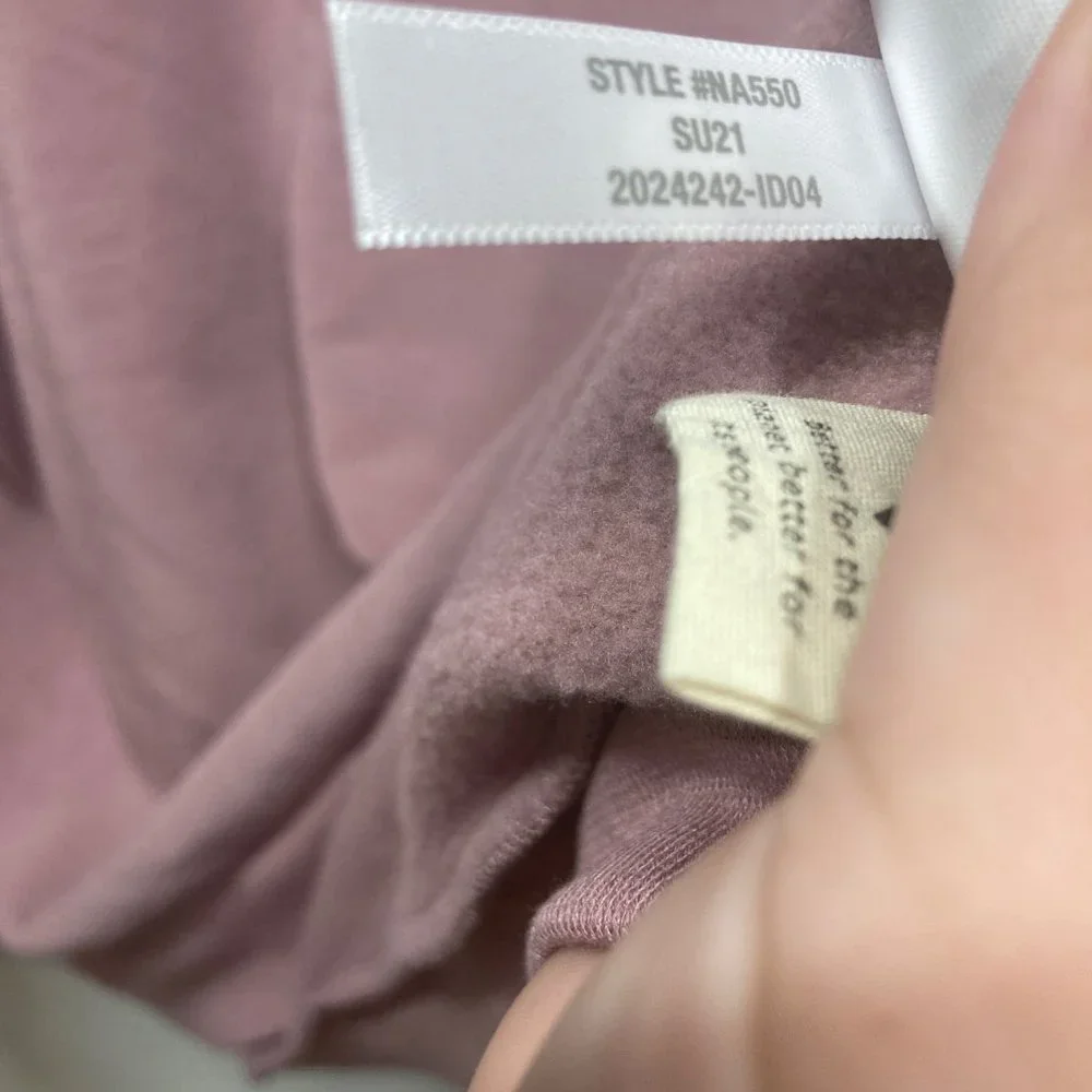 Madewell MWL Superbrushed Colorblock Easygoing Sweatshirt L